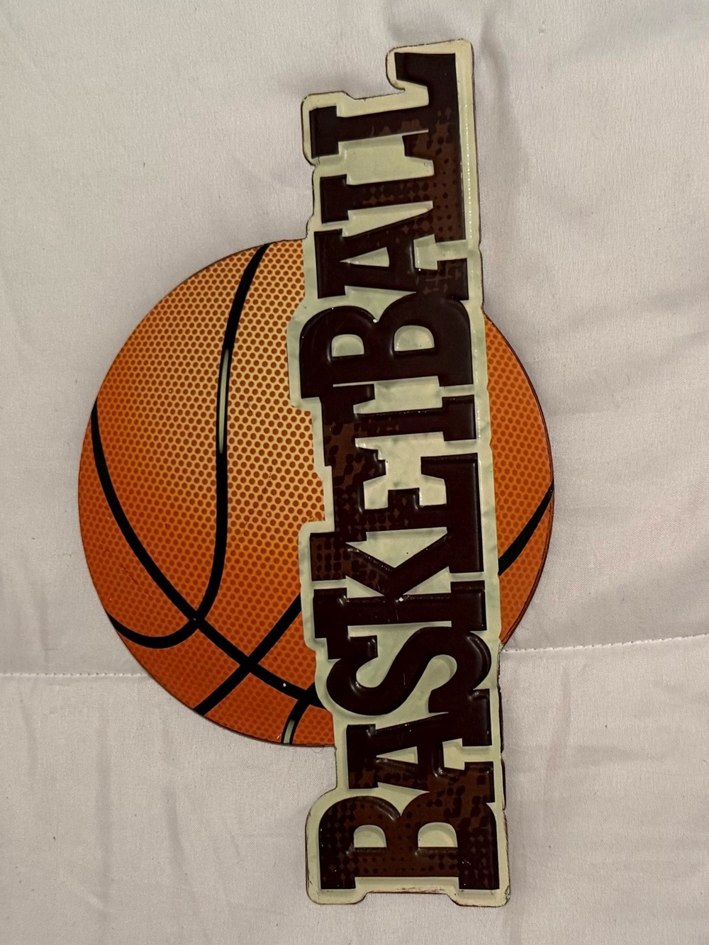 Basketball Themed Wall Decor